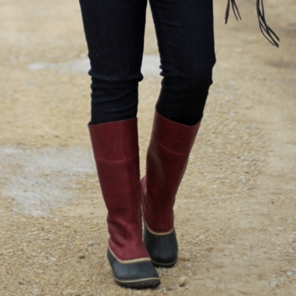 sorel slimpack riding tall ii